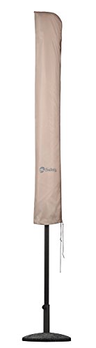 Sekey Premium Schutzhülle für 300 cm Sonnenschirm | Mit Montagestab & Reißverschluss (175×30,5/36,5 cm) – Wasserdicht, UV 50+