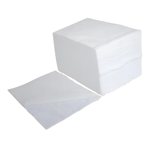 LALILL Einweghandtücher 100 Stück 70x40 cm aus Vliesstoff - Hochsaugfähiges Einweghandtuch, für Friseursalon, Kosmetik Studio, Pediküre Medizin, Krankenhaus, Sauna, Hotel