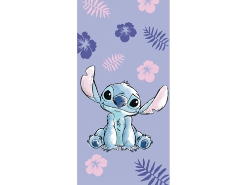 Disney Lilo und Stitch Badehandtuch Duschtuch Strandtuch Alien Mehrfarbig 70 x 140 cm 100% Baumwolle