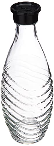 SodaStream 0,7L CRYSTAL Glaskaraffe | Spülmaschinenfest | Kompatibel mit Crystal & Penguin | elegantes Design | 2er-Pack, Glas