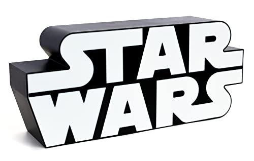 Star Wars Iconic Logo Light - Officially Licensed Merchandise and Memorabilia, Gifts for Boys and Men, Room Accessories, Desk Lamp | Paladone