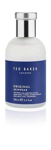 Ted Baker Skinwear EDT, woody masculine fragrance, zesty lime, bergamont and lemon top notes with sandalwood, amber and cedar base notes, 100ml