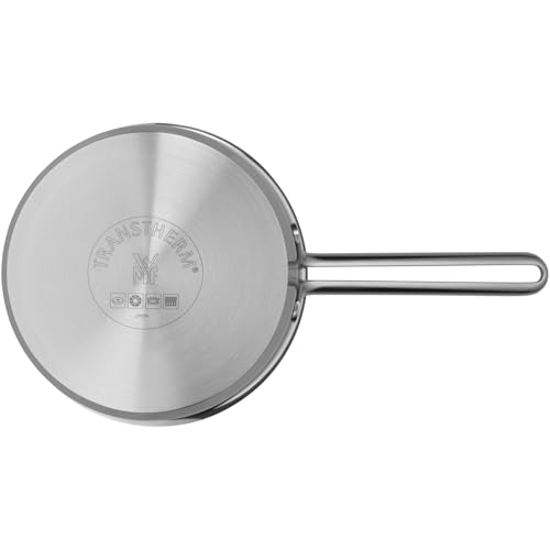 WMF Provence Plus Topfset Induktion 5-teilig, Kochtopf Set unbeschichtet mit Glasdeckel, für alle Herdarten geeignet, Induktions Töpfe Set, ohne Skalierung, Cromargan Edelstahl poliert