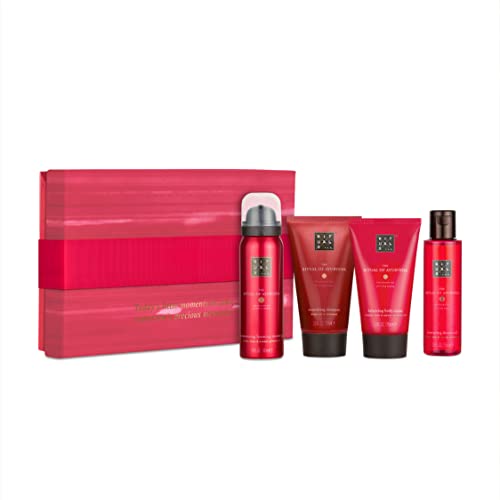 RITUALS Geschenkset für Frauen von The Ritual of Ayurveda, Größe S – Mit Indischer Rose und Süßmandelöl – Beruhigt und Nährt