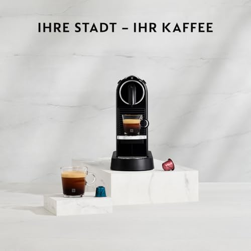 Nespresso Citiz EN167.B Espressomaschine Schwarz mit Hochdruckpumpe
