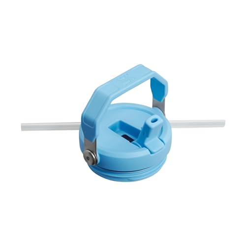 Stanley Flip Straw Tumbler 1.0 Trinkflasche Mit Strohhalm 0.89L - Thermosflasche Hält 12+ Stunden Kalt - Spülmaschinenfest - Sportflasche - Wasserflasche BPA Frei - Azure