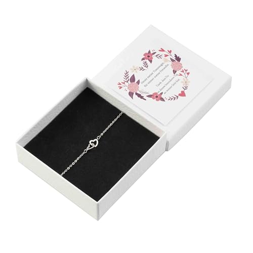 Trauzeugin Armband, Trauzeugin Geschenk mit Herz Armband und Karte - Heute Meine Trauzeugin, für immer Meine Freundin - Hochzeit Geschenkidee Trauzeugin, Brautjungfern Geschenk