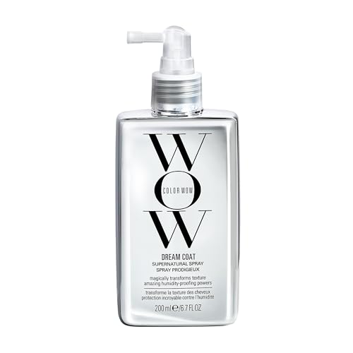 COLOR WOW Dream Coat Supernatural Spray - Keep Your Hair Frizz-Free and Shiny No Matter the Weather with Award-Winning Anti-Frizz Spray