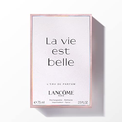 Lancôme La Vie est Belle Eau de Parfum, floraler Duft für Damen mit Iris, Patchouli und Vanille-Akkord, nachfüllbarer Flakon