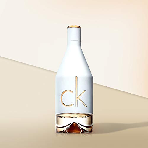 Calvin Klein CK IN2U Eau de Toilette for her, floral-fruchtiger Damenduft, 100ml