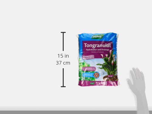 Westland Tongranulat, 5 l – Pflanzgranulat ideal für Hydrokultur, Drainage Substrat ohne chemische Zusätze, für Innen- und Außenbereich, ton