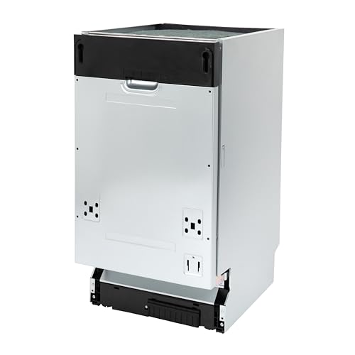 Willow WDW945I 45cm Integrated Slimline Dishwasher with 9 Place Settings, Half Load Function, Delay Start, 6 Wash Programs, LED Indicator
