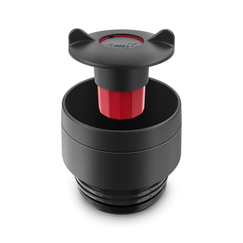 Emsa Travel Mug Classic Isolierbecher 360 ml, Kaffeebecher to Go, neuer Komfort-Schraubverschluss, Edelstahl, 4h heiß und 8h kalt, 100% dicht, spülmaschinenfest, 360°-Trinköffnung, schwarz, N20202