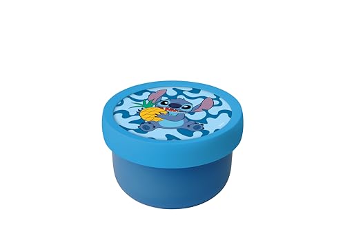 Mepal - Obstbox Campus - Snackbox für Kinder - Spülmaschinen- und mikrowellenfest - BPA-frei - 300 ml - Stitch