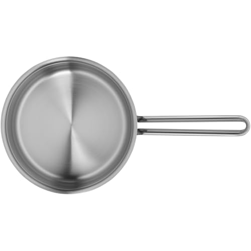 WMF Provence Plus Topfset Induktion 5-teilig, Kochtopf Set unbeschichtet mit Glasdeckel, für alle Herdarten geeignet, Induktions Töpfe Set, ohne Skalierung, Cromargan Edelstahl poliert