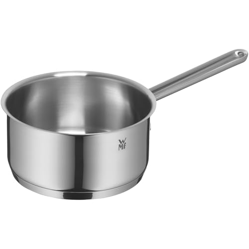 WMF Provence Plus Topfset Induktion 5-teilig, Kochtopf Set unbeschichtet mit Glasdeckel, für alle Herdarten geeignet, Induktions Töpfe Set, ohne Skalierung, Cromargan Edelstahl poliert