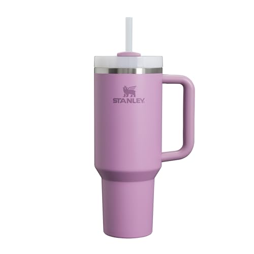 Stanley Quencher H2.0 Flowstate Tumbler 1.2L - Cold For 11 Hours - Iced For 48 Hours - Metal Water Bottle With Straw, Handle And Lid - Dishwasher Safe - Travel Mug For Cold Drinks - Lilac