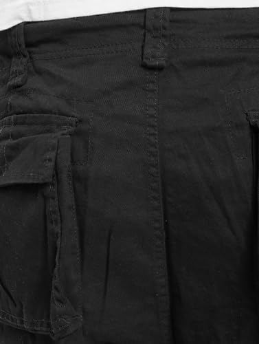 Brandit Herren Urban Legend Shorts Cargos, Schwarz, XL