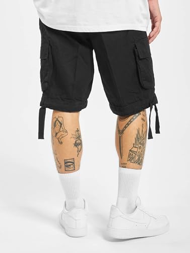 Brandit Herren Urban Legend Shorts Cargos, Schwarz, XL