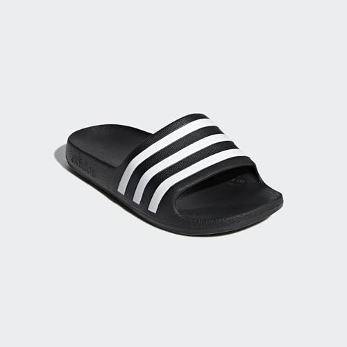 adidas Unisex-Kinder Adilette Aqua K Badeschuhe, Schwarz (Black F35556), 36 EU