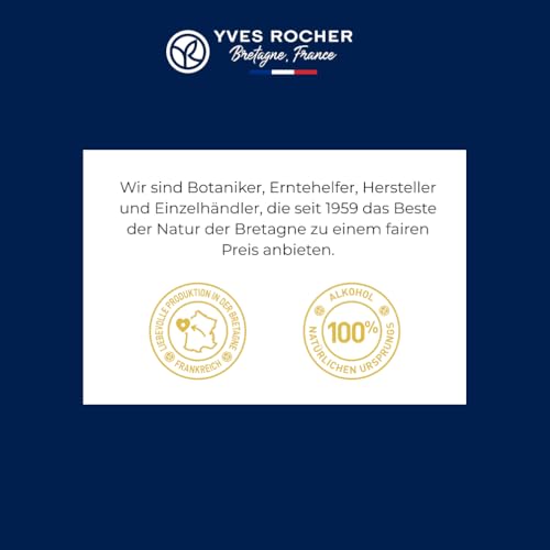 Yves Rocher Cuir de Nuit – PLEINES NATURES – Geschenkset Parfum – Mitreißendes Hell-Dunkel und berauschende Euphorie – Parfum 30 ml & Festes Duft
