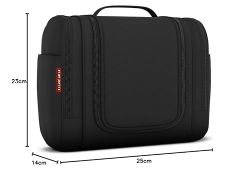 Kulturbeutel [Design 2025] zum Aufhängen für Damen, Herren & Kinder [7 Liter Stauraum], 3-in-1 Kulturtasche, Kosmetikkoffer, Kosmetiktasche für Männer & Frauen, Reise Waschtasche, Waschbeutel