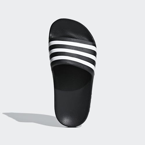 adidas Unisex-Kinder Adilette Aqua K Badeschuhe, Schwarz (Black F35556), 36 EU