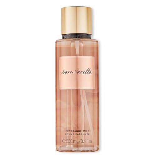 Victoria Secret Duftwasser für den Körper, verschiedene Düfte 250 ml (1 Einheit, Bare Vanilla)