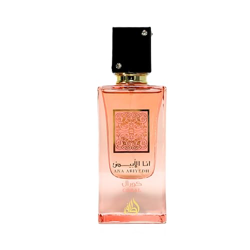 Lattafa Ana Abiyedh Coral Eau de Parfum, Spray, Uni, 60 g