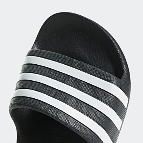 adidas Unisex-Kinder Adilette Aqua K Badeschuhe, Schwarz (Black F35556), 36 EU