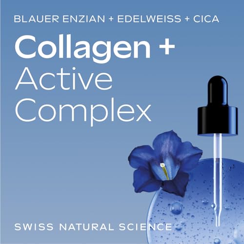 WELEDA Bio Festigende Nachtpflege Blauer Enzian & Edelweiß - Naturkosmetik Anti Aging Gesichtscreme/Feuchtigkeitscreme mindert Falten/Pigmentflecken & aktiviert die Zellerneuerung (vegan, 40ml)