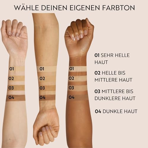 M. Asam Magic Finish Make Up Mousse Classic (30ml), 4-in-1 Primer, Make up, Puder & Concealer, Kaschiert, Gleicht aus, Verschönert & Perfektioniert - Für helle bis mittlere Haut, Vegan