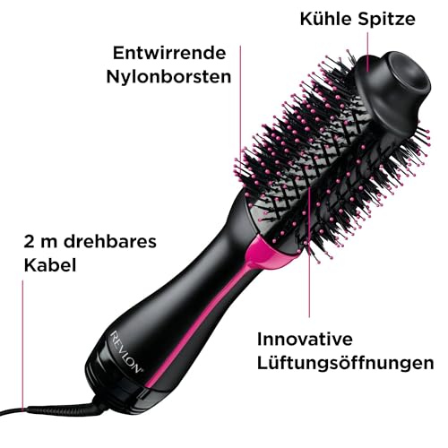 Revlon RVDR5222 Salon One-StepTM Haartrockner und Volumiser mit Kamm zum Abteilen
