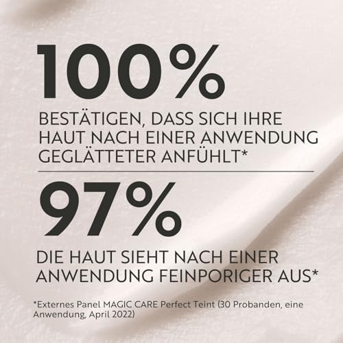 M. Asam MAGIC CARE Perfect Teint (30 ml) – Transparentes Make-up, Lässt Falten sofort verschwinden, Weichzeichner-Effekt mit Sofort- & Langzeitwirkung, Verfeinert sichtbar das Porenbild, Mattierend