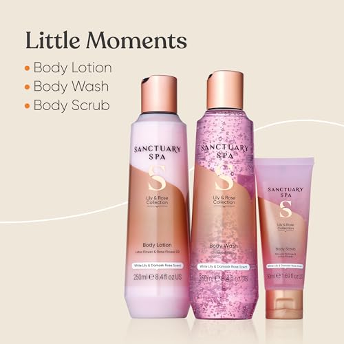Sanctuary Spa Little Moments Gift Set, Vegan, Gift For Women, Gift For Her, Womens Gift Sets