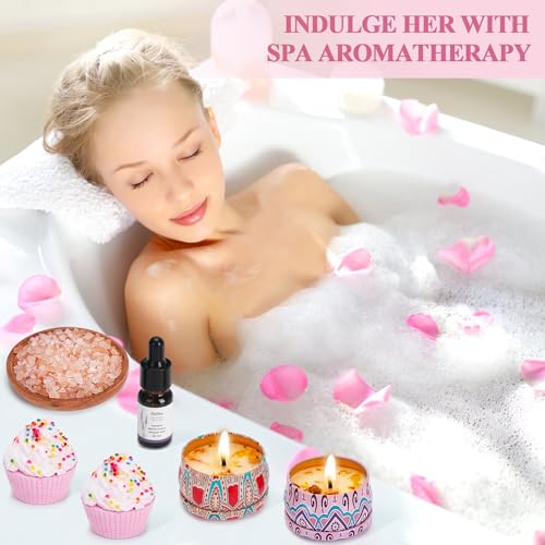 Birthday Pamper Gifts for Women, Happy Birthday Hampers Relaxation Self Care Package for Her, Birthday Presents Gift box for Women Best Friends Mum Sister Auntie Wife, Ladies Birthday Box Gift Ideas