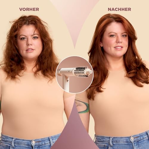 Shark SpeedStyle Haartrockner & RapidGloss Finisher mit Aufbewahrungstasche, 5 Styler, Für Alle Haartypen, Schnelltrocknend, Glättet Fliegende Haare, Keine Hitzeschäden, Ionisch, Seide, HD352EU