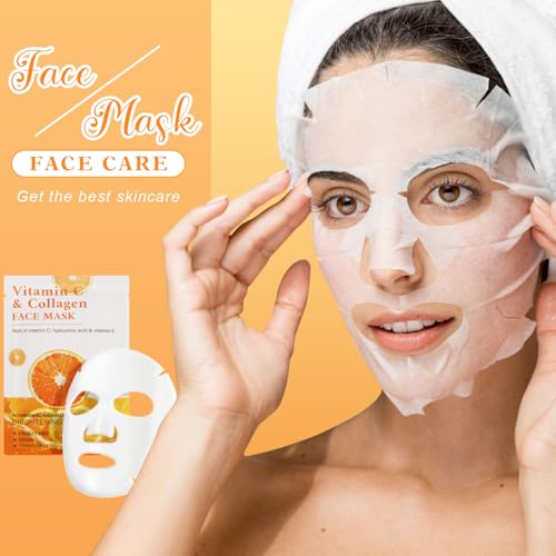 Birthday Pamper Gifts For Women, Vitamin C Skin Care Sets & Kits, Presents For Best Friend Mum Sister, Relaxation Bath Ladies Gifts Care Package for Her, Christmas Xmas Friendship Gift Pamper Hamper