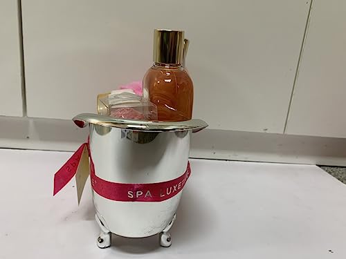 Spa Luxetique Spa Gift Set, Pamper Gifts for Women, 8pcs Rose Bath Gift Set with Body Lotion, Body Butter, Bath Bombs, Bath Gift Sets for Women, Personalised Gifts, Birthday Gifts for Women