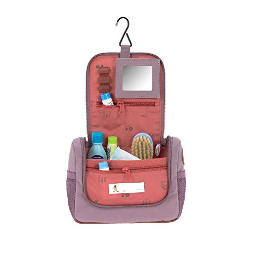 LÄSSIG Kinder Kulturtasche Waschbeutel Waschtasche Kulturbeutel zum Hängen/Mini Washbag Adventure Dragonfly