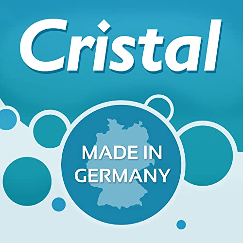 Cristal Klareffekt Trübungsentferner - Für alle Filterarten - Gegen trübes Poolwasser - Verbessert die Filtration - Einfache Anwendung - Für kristallklares Wasser in Pool & Whirlpool