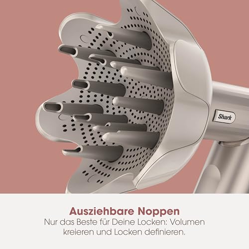 Shark FlexStyle Luftstyler & Haartrockner mit Auto-Wrap-Lockenaufsatz, keine extreme Hitze. Mehr Geschmeidigkeit und Glanz.