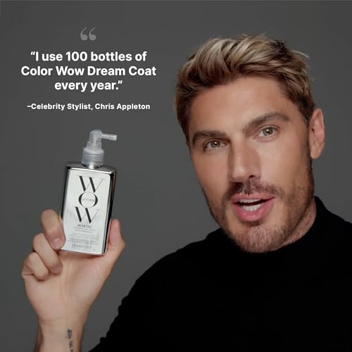 COLOR WOW Dream Coat Supernatural Spray - Keep Your Hair Frizz-Free and Shiny No Matter the Weather with Award-Winning Anti-Frizz Spray