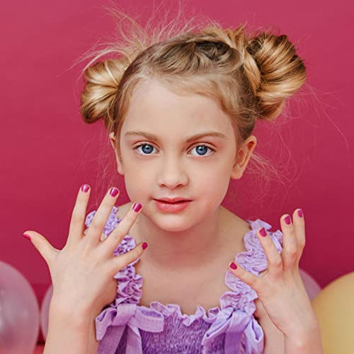 Miss Nella PURPLE UNICORN-Peel Off, geruchsneutral, Wasserbasis & Safe für Kinder Nagellack-Pack 3- Sweet Lavender (glitter), Butterfly Wings (glitter) & Little Poppet