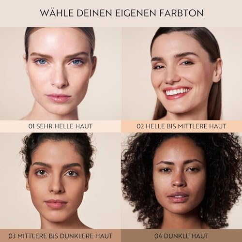 M. Asam Magic Finish Make Up Mousse Classic (30ml), 4-in-1 Primer, Make up, Puder & Concealer, Kaschiert, Gleicht aus, Verschönert & Perfektioniert - Für helle bis mittlere Haut, Vegan
