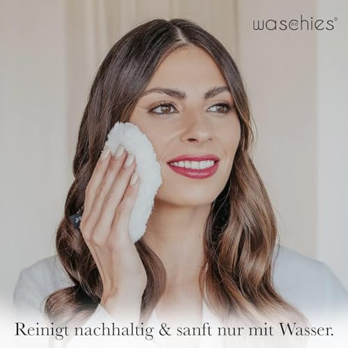 waschies waschbare Abschmink- & Reinigungspads 6er Set - Colour Edition, wiederverwendbar, hautschonend, hypoallergen, supersoft Abschminkpads für Erwachsene & Jugendliche, Alle Hauttypen
