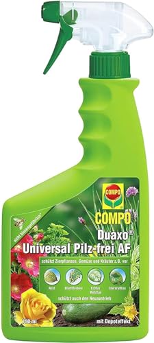 Compo Duaxo Universal Pilz-frei AF, Bekämpfung von Pilzkrankheiten an Zierpflanzen, Gemüse und Kräutern, Anwendungsfertig, 750 ml