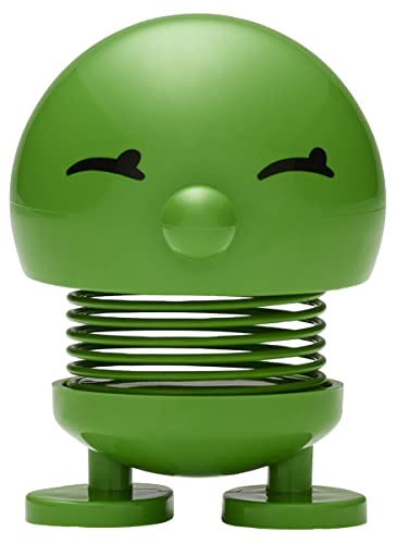 Hoptimist Bimble Wackelfigur & Glücksbringer, Skandinavische Deko Figuren für Wohnzimmer, Schreibtisch, Büro, Bürodeko & Lustige Kleine Geschenke, 4,5 x 5,8 x 6,6 cm, Small, Grün