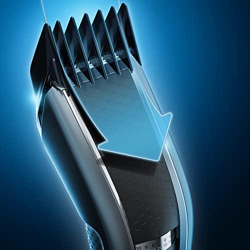 Philips Hair Clipper Series 7000 Haarschneider mit Trim-n-Flow-Technologie (Modell HC7650/15)