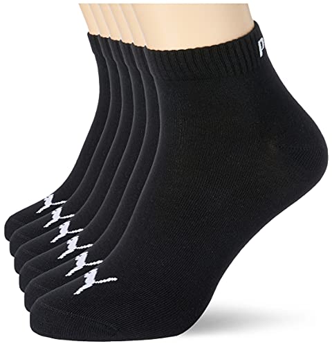 Puma Herren Sportsocken Quarters Sportsocken 6er Pack, Schwarz, 43-46, 2x251015200043